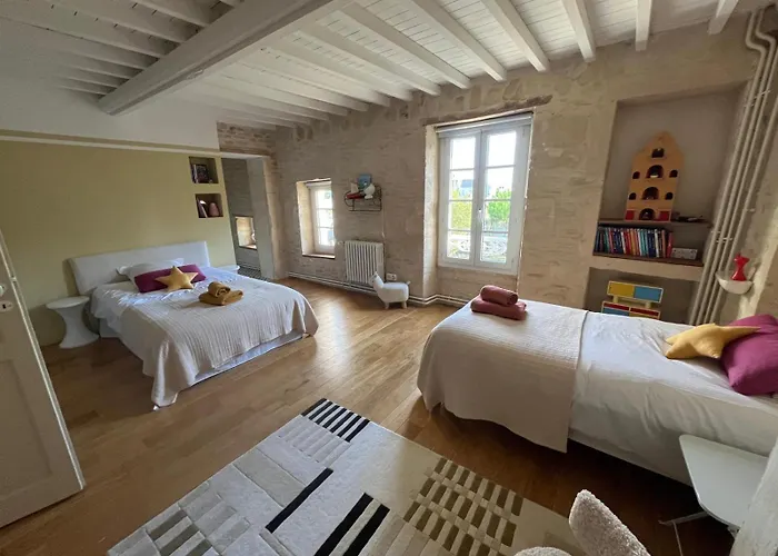 La Petite Luzerne 300m De La Plage, Cosy Et Confortable Maison Renovee Pour 8 펜션