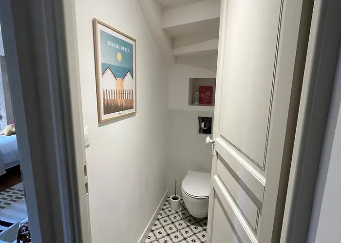 펜션 La Petite Luzerne 300m De La Plage, Cosy Et Confortable Maison Renovee Pour 8 *